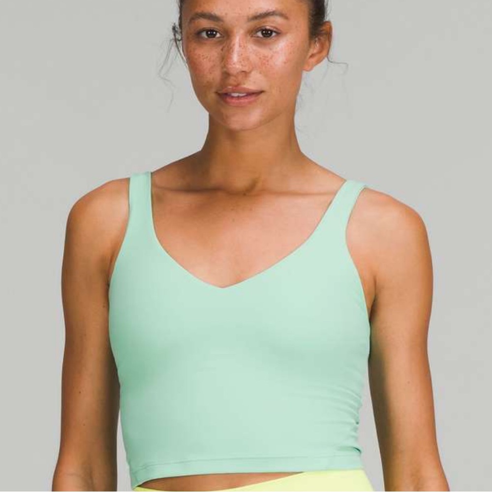 Lululemon Align tank top wild mint size 2